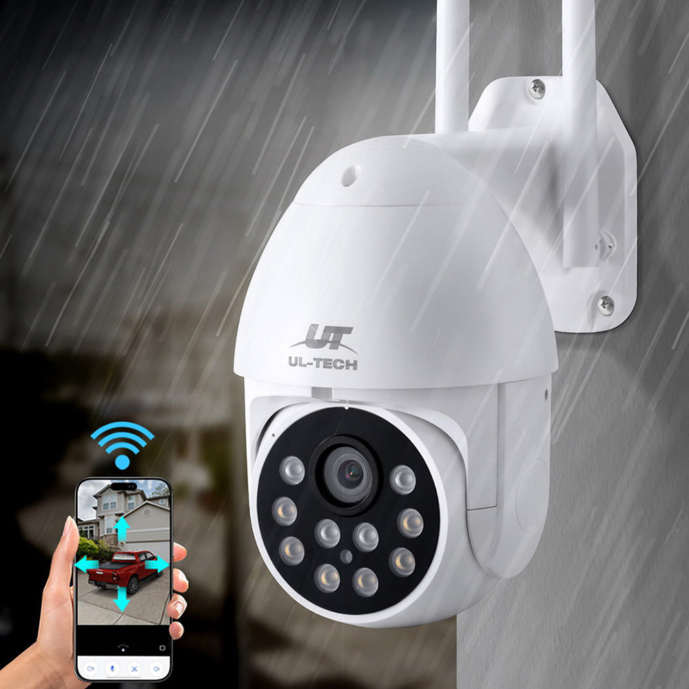 ul-tech-wireless-ip-camera-outdoor-cctv-security-system-hd-1080p-wifi-ptz-2mp at www.mallsonline.com.au