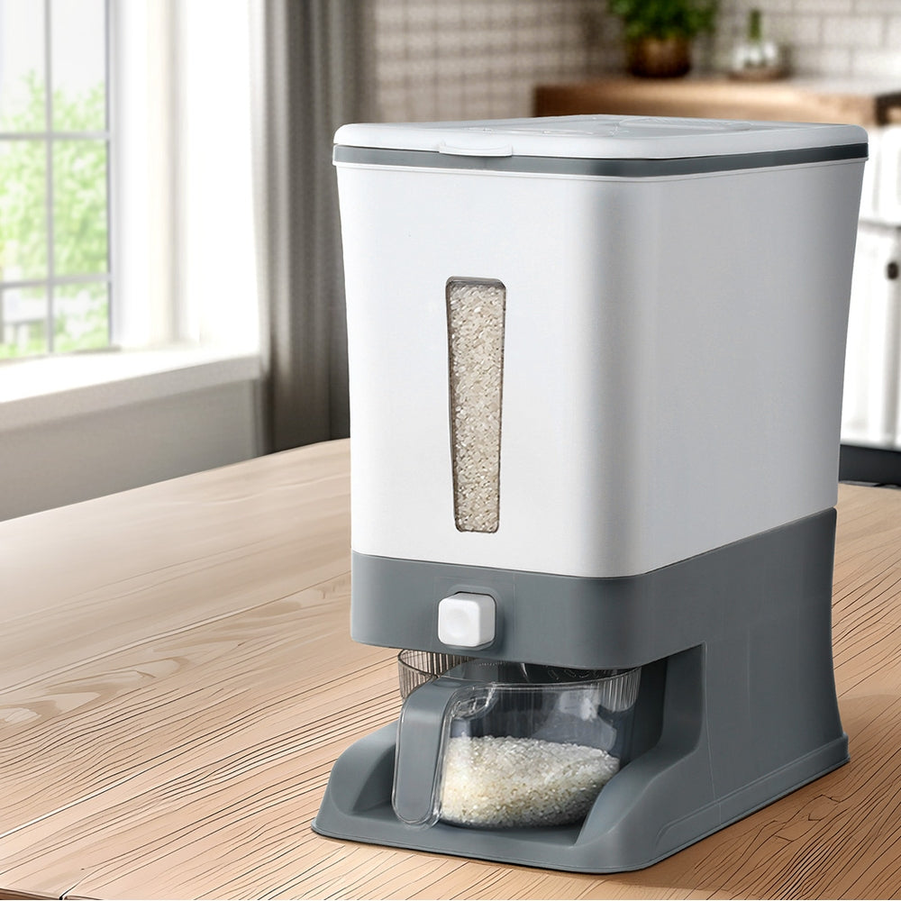 5-star-chef-rice-cereal-dispenser-grain-container-12kg www.mallsonline.com.au