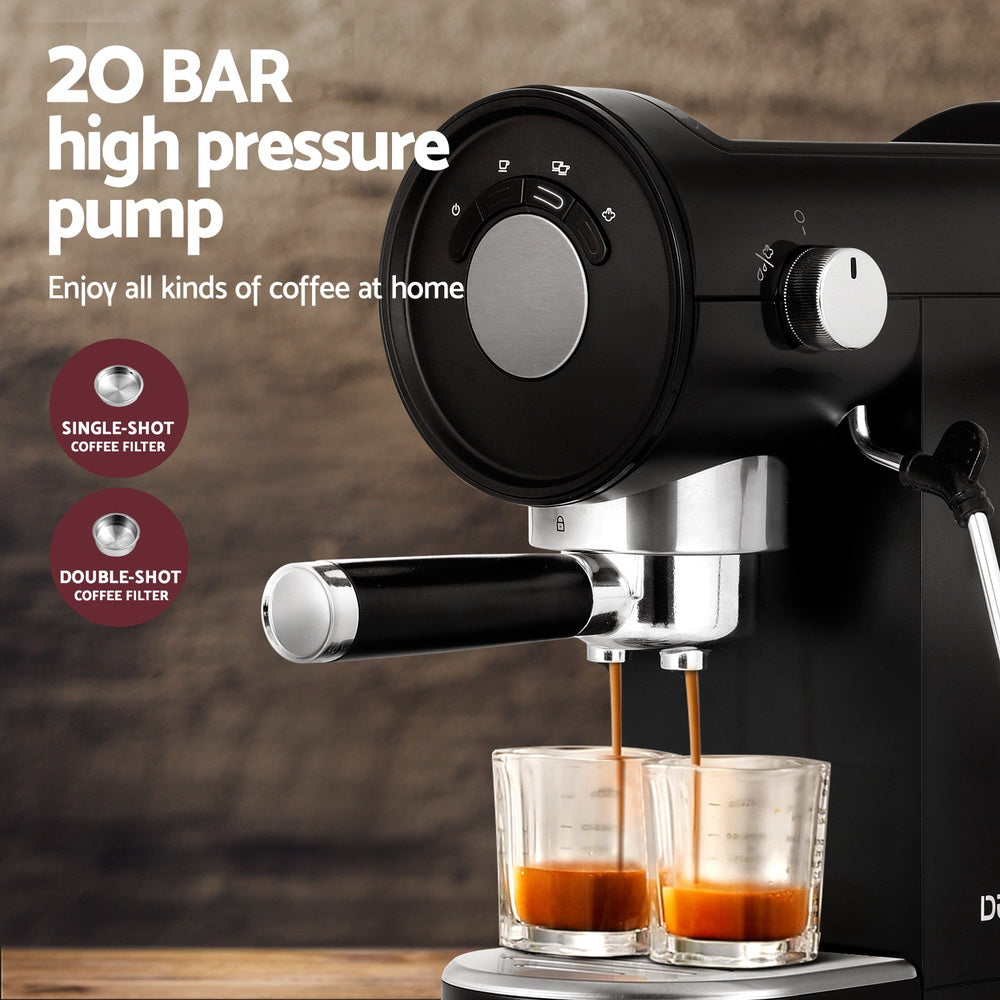 devanti-20-bar-coffee-machine-espresso-cafe-maker-black www.mallsonline.com.au