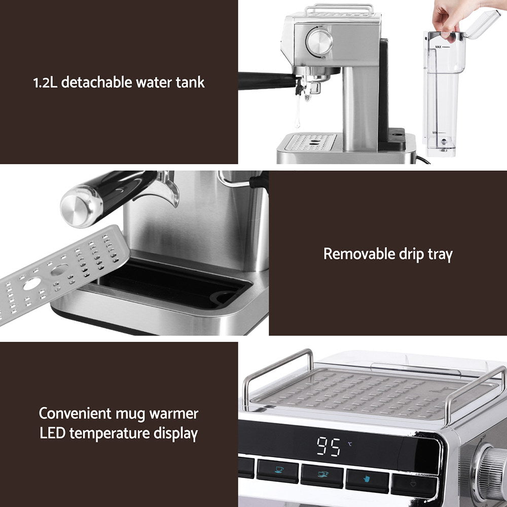 devanti-20-bar-coffee-machine-espresso-cafe-maker www.mallsonline.com.au