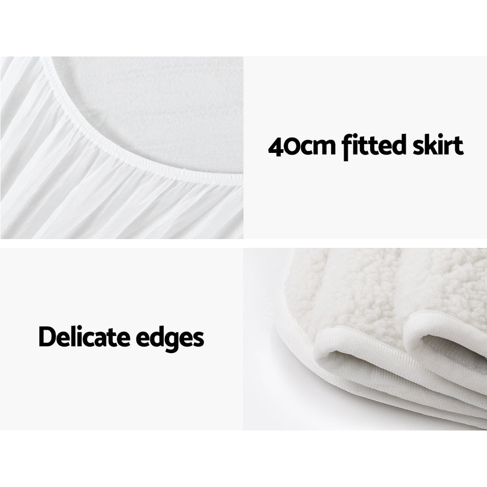 giselle-bedding-single-size-electric-blanket-fleece at www.mallsonline.com.au