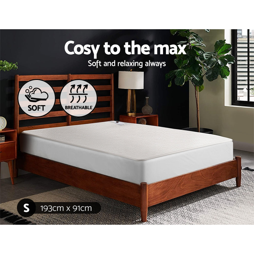 giselle-bedding-single-size-electric-blanket-fleece at www.mallsonline.com.au