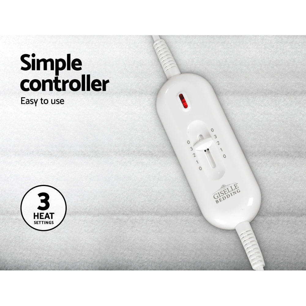 giselle-bedding-double-size-electric-blanket-polyester www.mallsonline.com.au