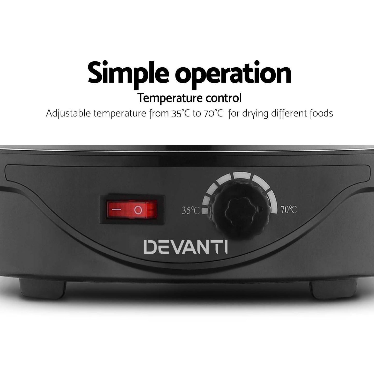 devanti-5-trays-food-dehydrator-fruit-dehydrators-pet-beef-jerky-dryer-black www.mallsonline.com.au