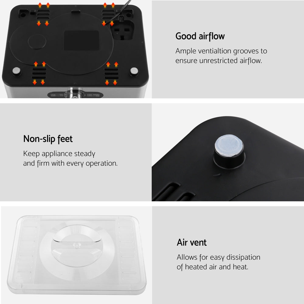 devanti-food-dehydrators-jerky-dehydrator-fruit-dryer-5-trays-stainless-steel www.mallsonline.com.au