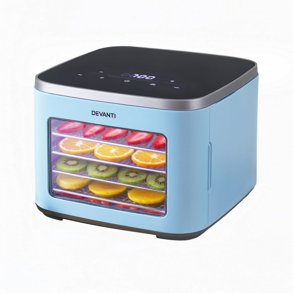 devanti-5-trays-food-dehydrator-mini-fruit-dryer-500w