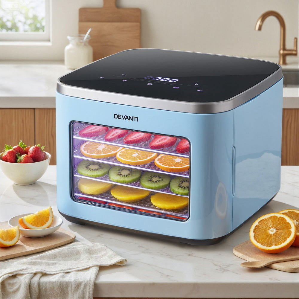 devanti-5-trays-food-dehydrator-mini-fruit-dryer-500w