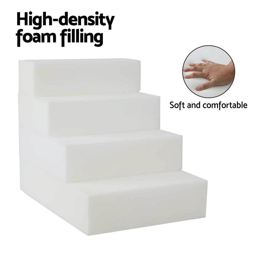 i-pet-dog-ramp-foam-dog-cover-stairs-portable-cat-ladder-for-sofa-bed-4-steps www.mallsonline.com.au