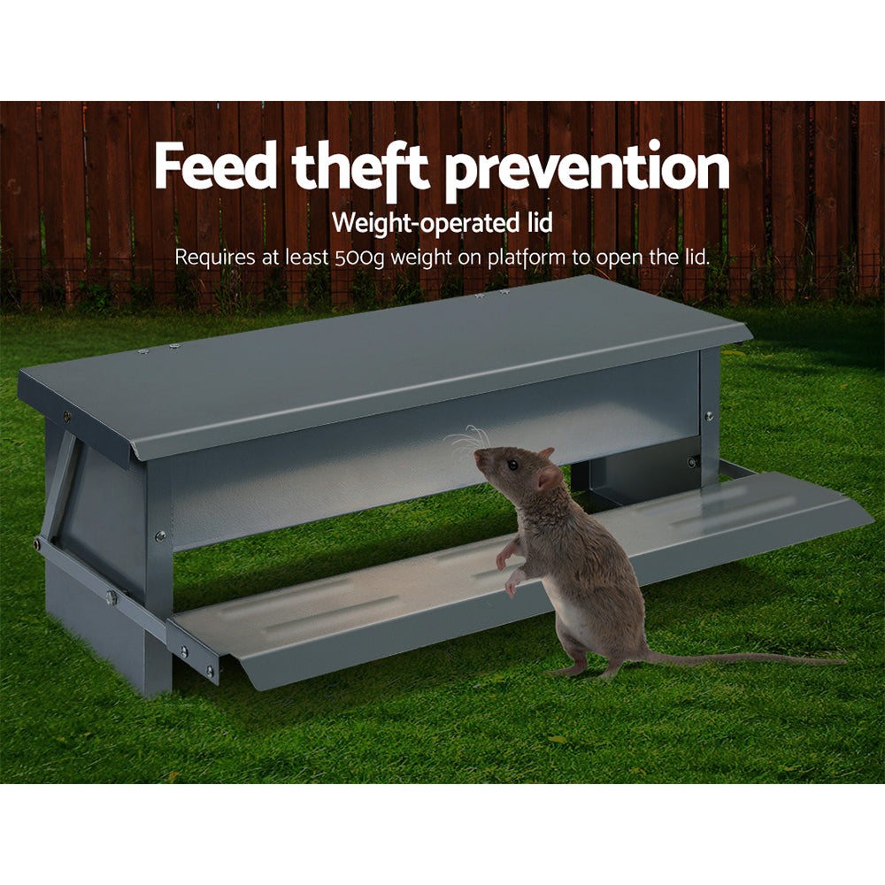 giantz-auto-chicken-feeder-automatic-chook-poultry-treadle-self-opening-coop at www.mallsonline.com.au