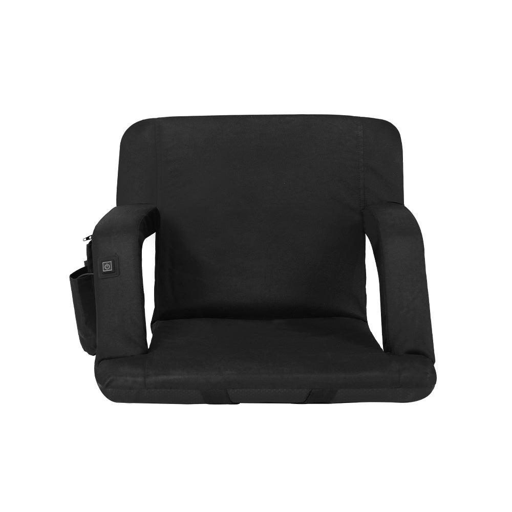 artiss lounge sofa bed with armrest heated floor recliner futon couch folding chair cushion