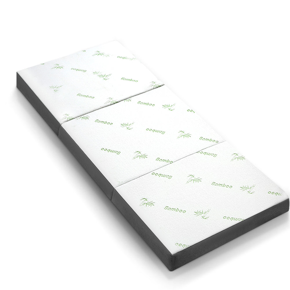 giselle-bedding-folding-foam-portable-mattress-bamboo-fabric at www.mallsonline.com.au