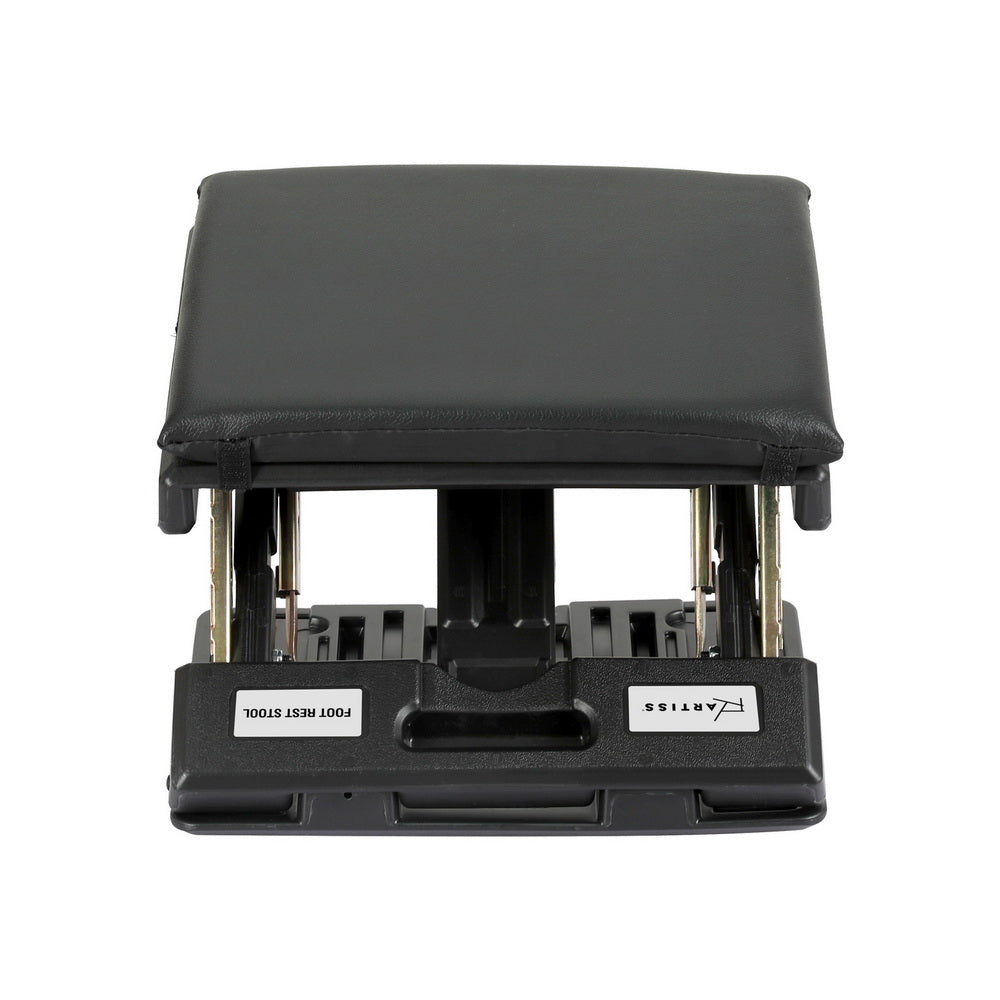 artiss-foot-rest-stool-office-under-desk-fold-footrest-massage-cushion-pad-black www.mallsonline.com.au