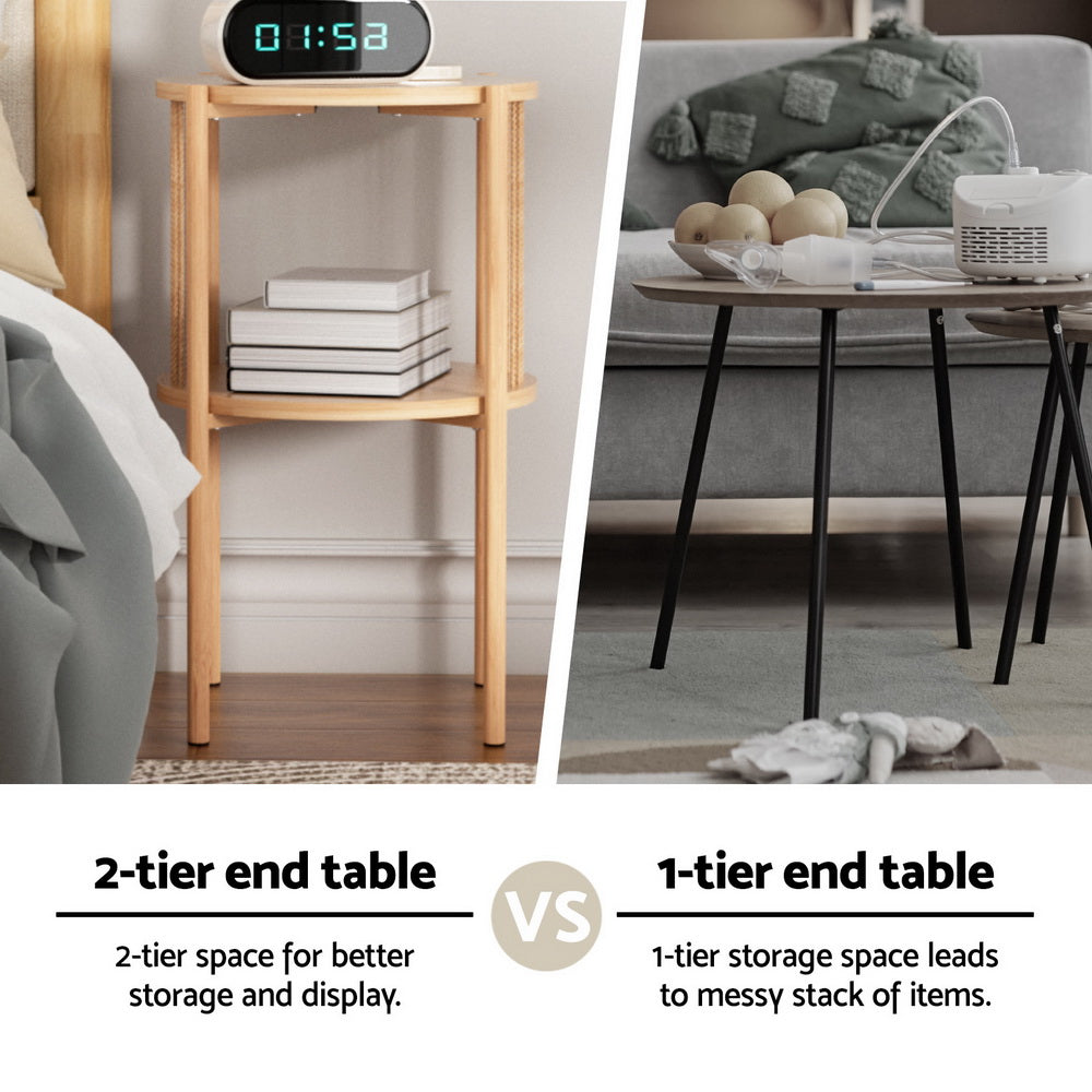 artiss-coffee-table-2-tier-round-wood