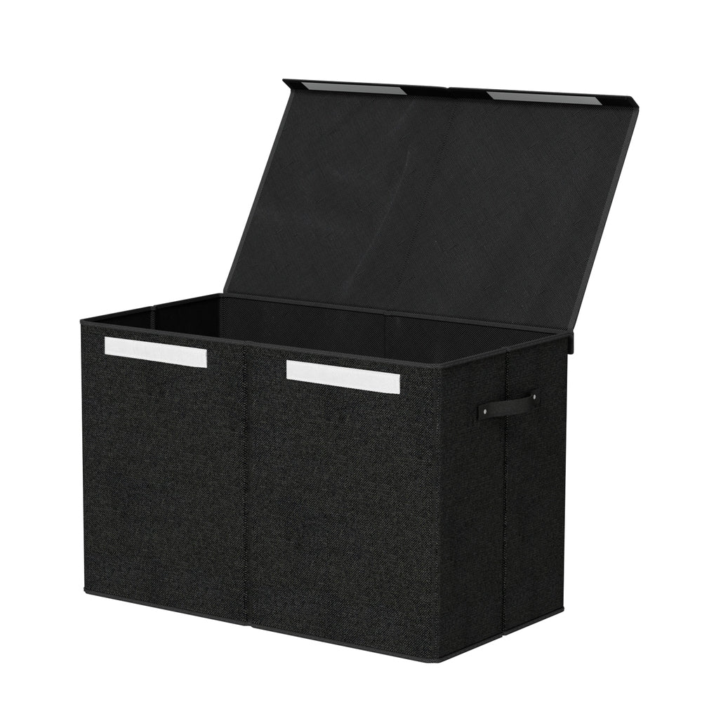keezi-large-toy-box-chest-storage-with-flip-top-lid-foldable-organizer-bins www.mallsonline.com.au
