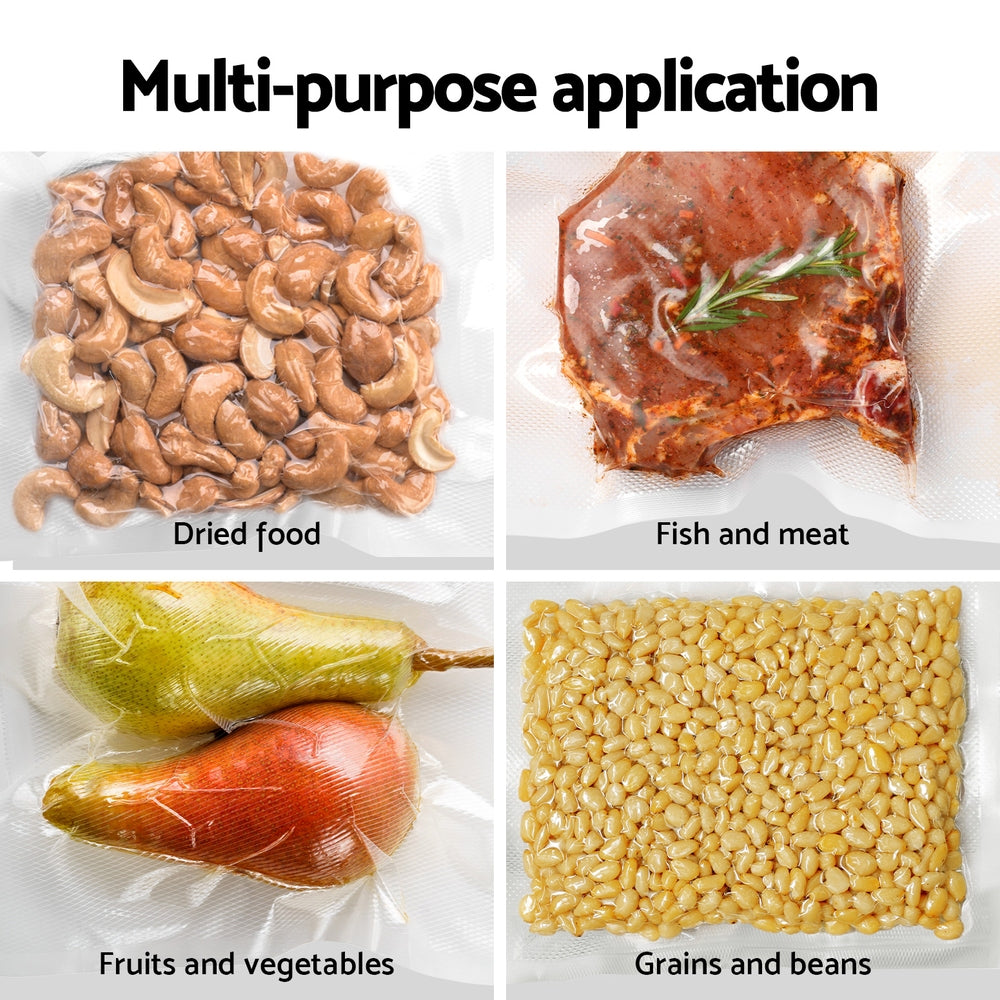 devanti-food-vacuum-sealer-machine-auto-seal-cutter-5-modes-storage-bags-4-rolls at www.mallsonline.com.au