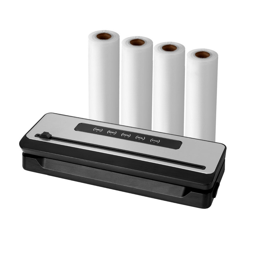 devanti-food-vacuum-sealer-machine-with-4-rolls at www.mallsonline.com.au