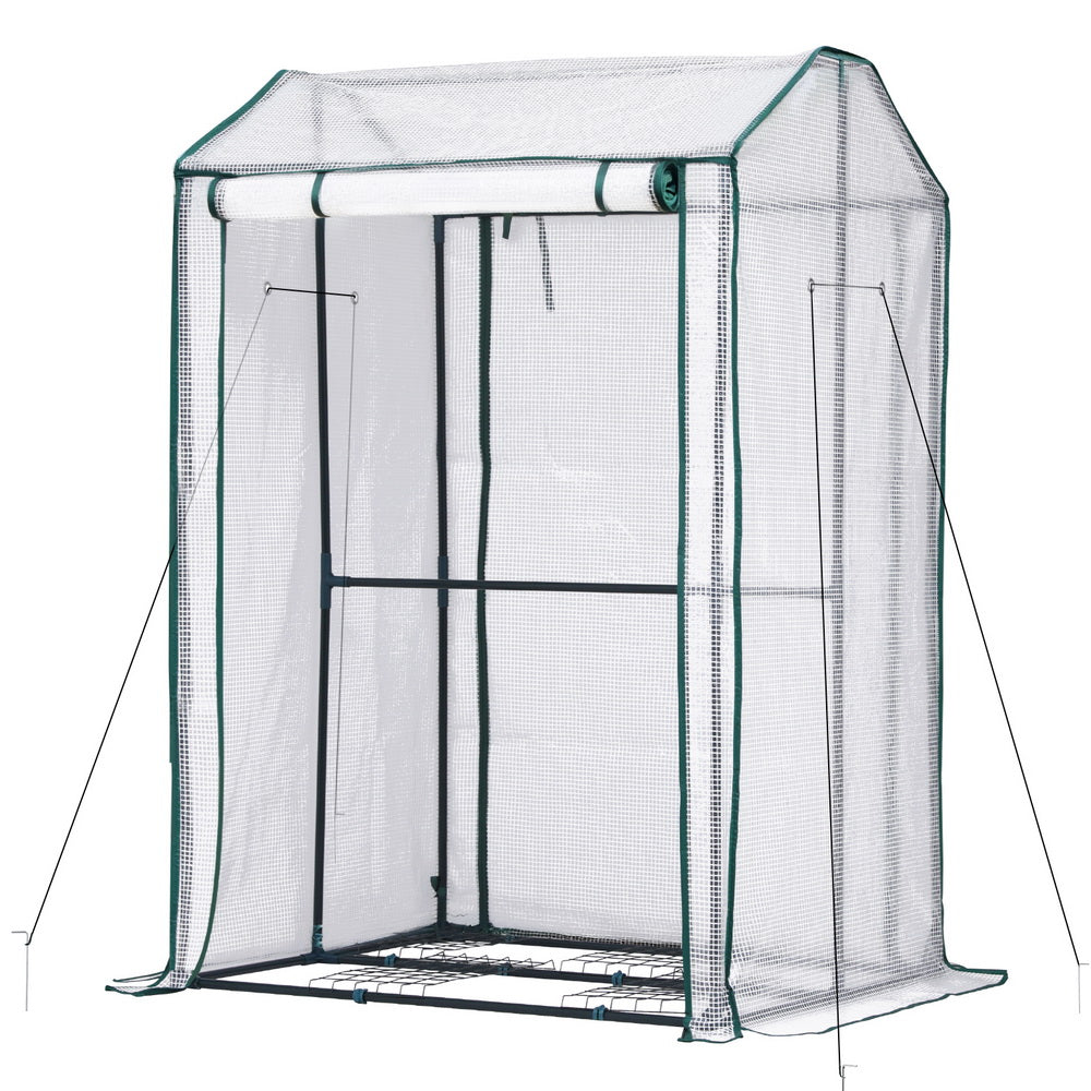 green-fingers-mini-greenhouse-pe-cover-green-house-roll-up-zippered-door-1-0x0-8x1-5m www.mallsonline.com.au