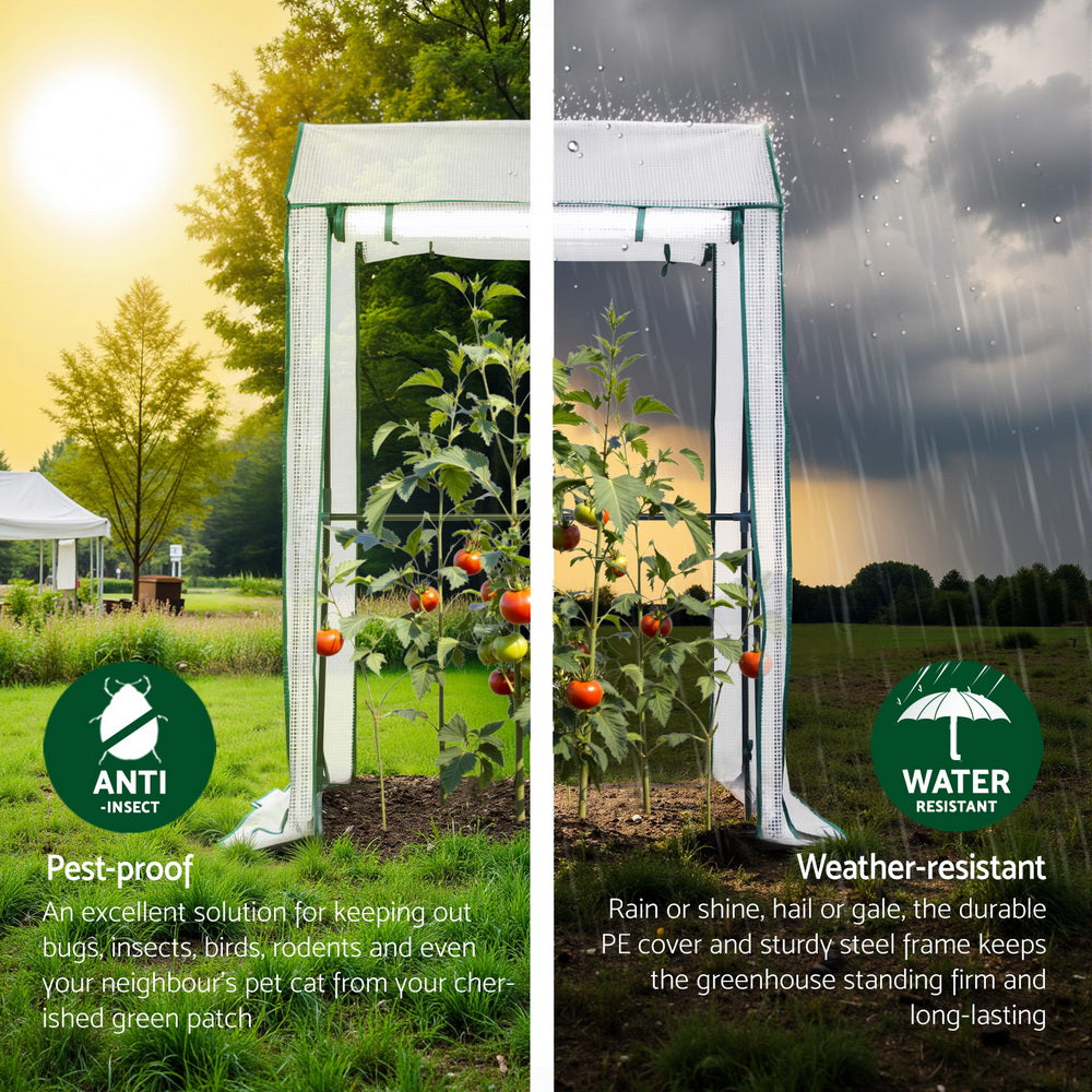 green-fingers-mini-greenhouse-pe-cover-green-house-roll-up-zippered-door-1-0x0-8x1-5m www.mallsonline.com.au