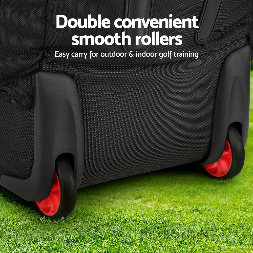everfit-golf-travel-bags-with-wheels-golf-clubs-hard-case-foldable at www.mallsonline.com.au