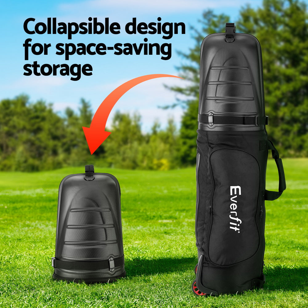 everfit-golf-travel-bags-with-wheels-golf-clubs-hard-case-foldable at www.mallsonline.com.au