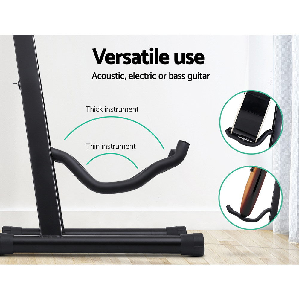 alpha-folding-acoustic-guitar-stand-bass-floor-rack-holder-accessories-pack at www.mallsonline.com.au