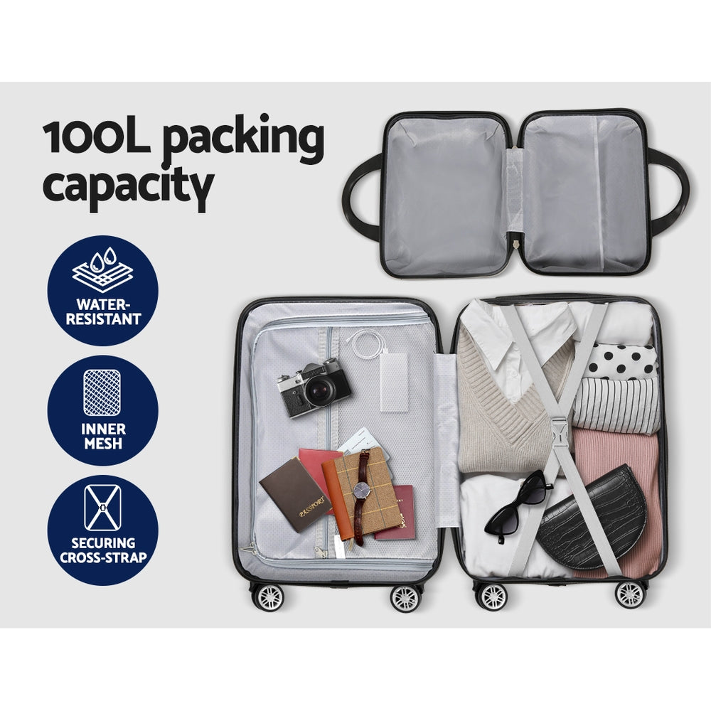 wanderlite-2set-20-inch-luggage-case-with-12-inch-handheld-luggage-box-hard-shell-travel-suitcase-tsa-lock-dark-grey www.mallsonline.com.au