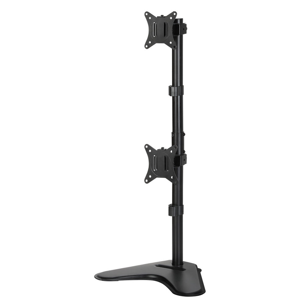 artiss-monitor-arm-stand-dual-mount-hd-led-tv-bracket-holder-freestanding www.mallsonline.com.au