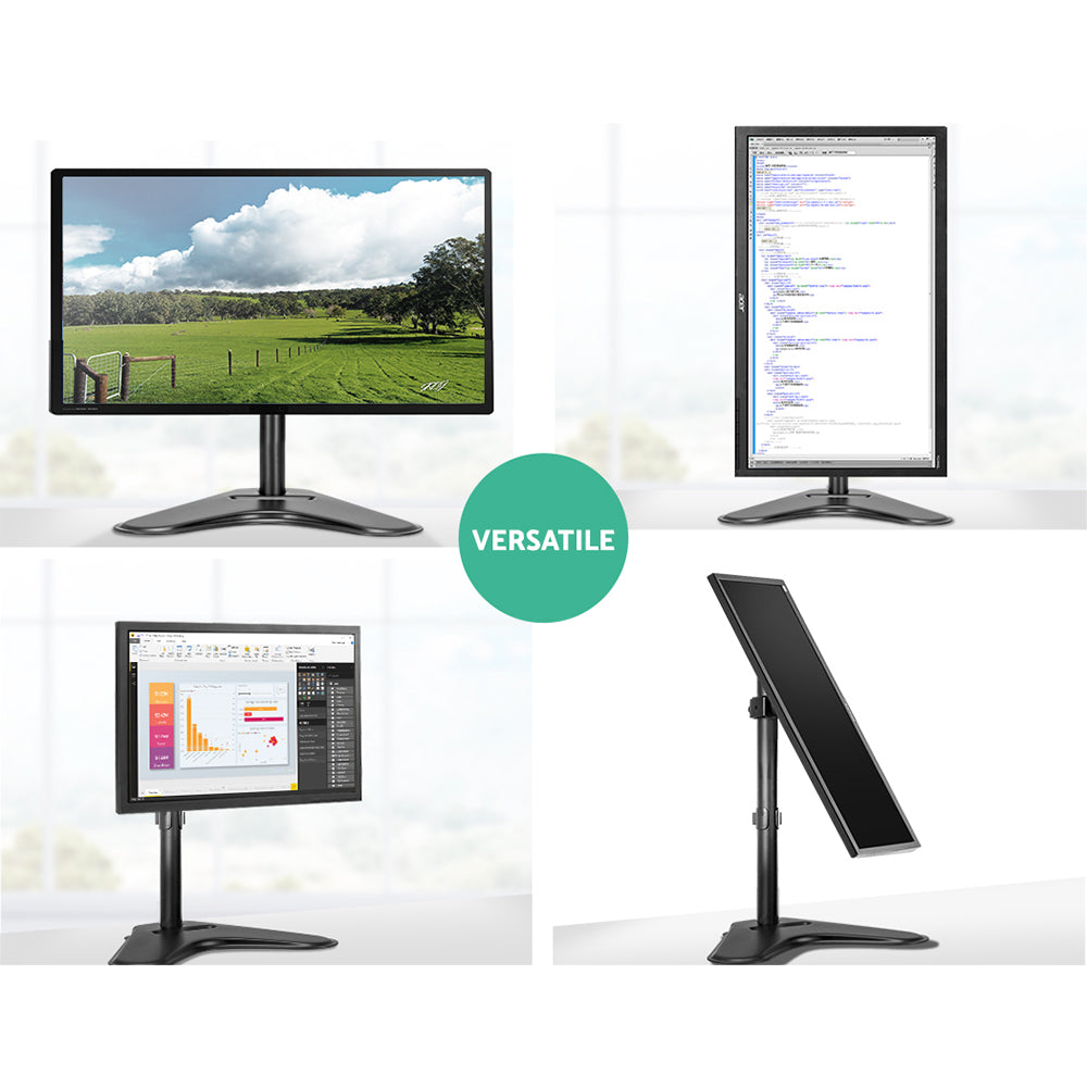 artiss-monitor-arm-stand-single-black at www.mallsonline.com.au