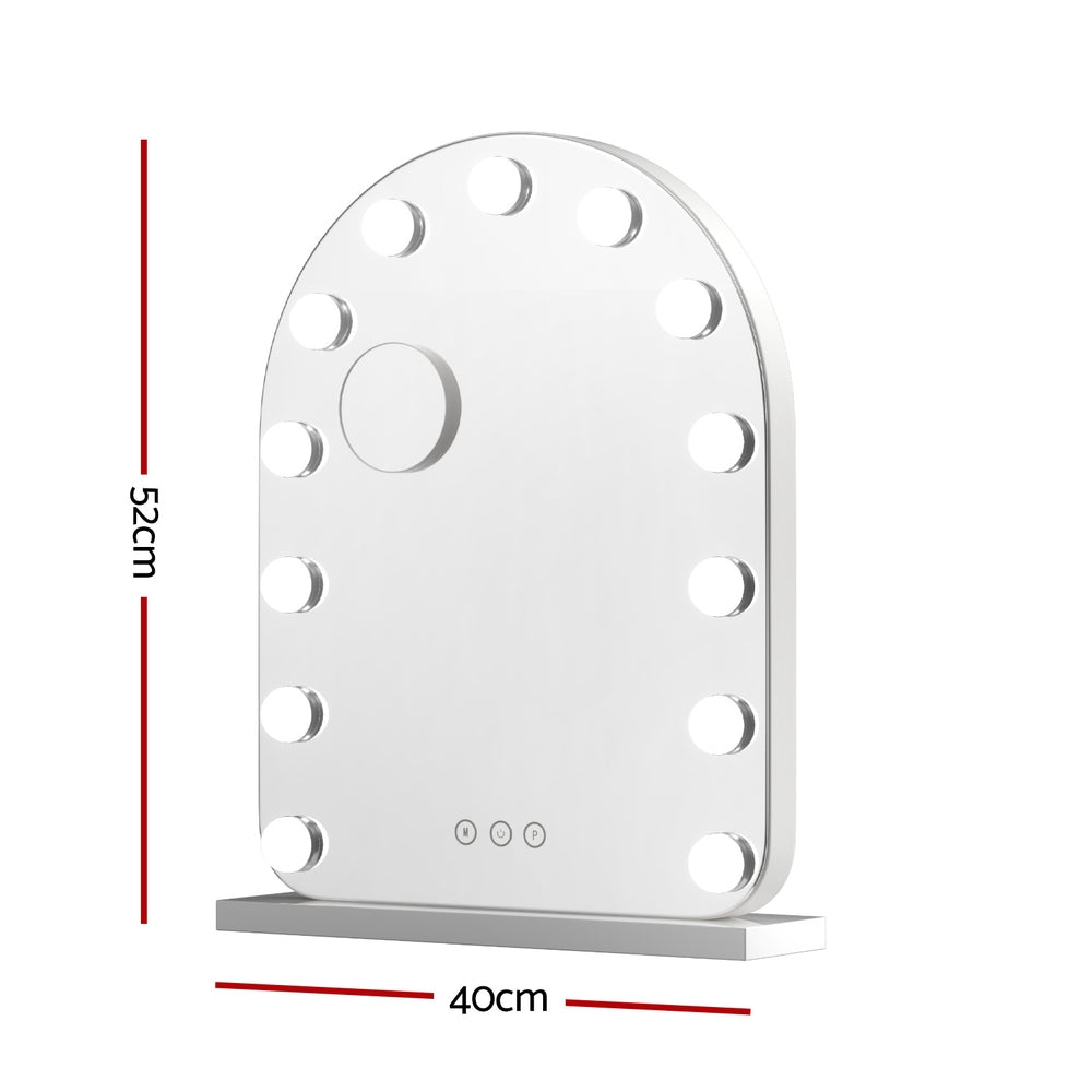 embellir-makeup-mirror-40x50cm-dressing-vanity-led-bulb-light-with-5x-magnification-white-arch