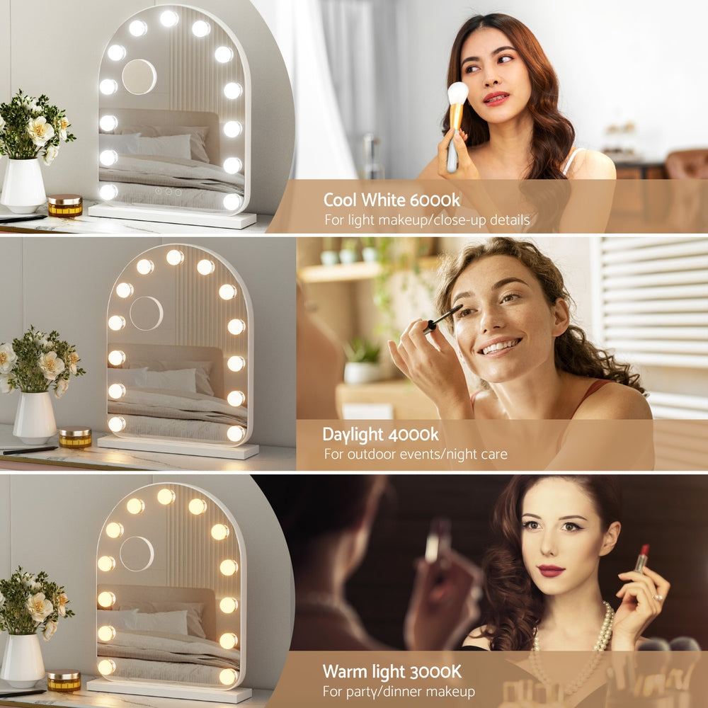 embellir-makeup-mirror-40x50cm-dressing-vanity-led-bulb-light-with-5x-magnification-white-arch