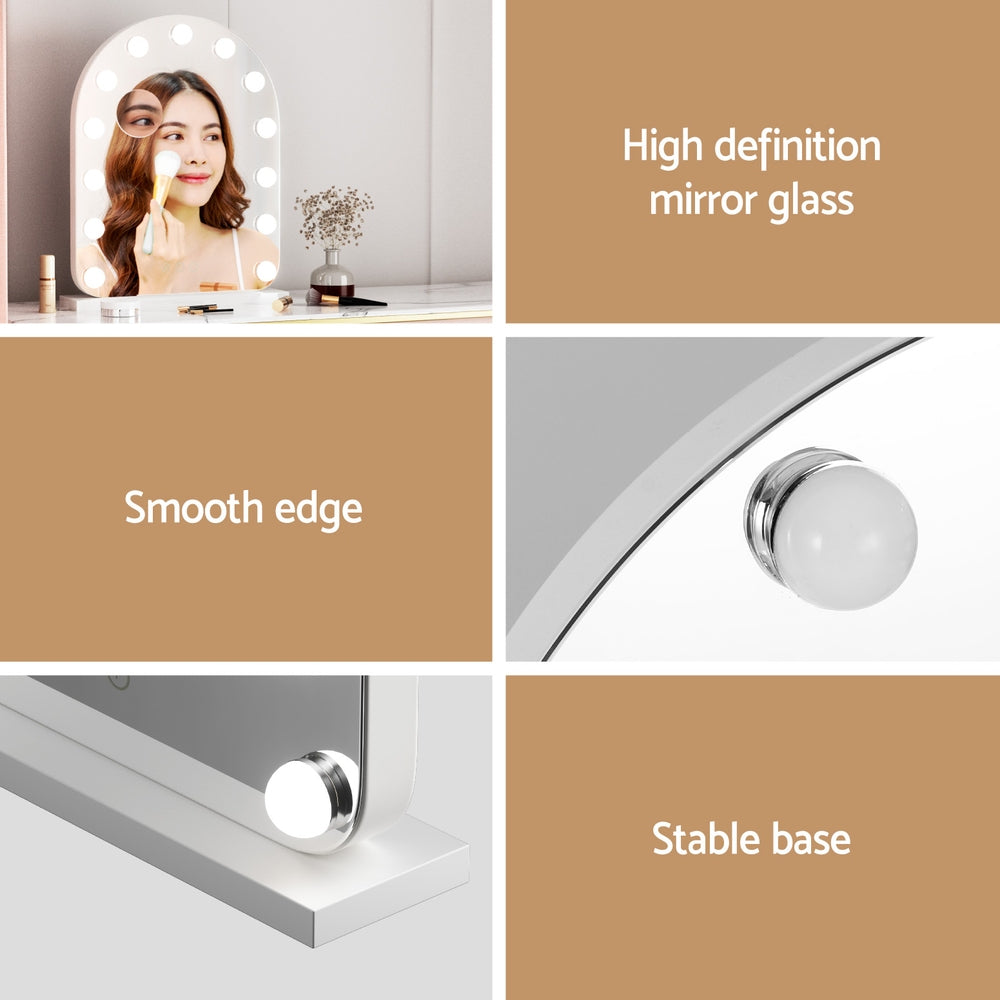 embellir-makeup-mirror-40x50cm-dressing-vanity-led-bulb-light-with-5x-magnification-white-arch