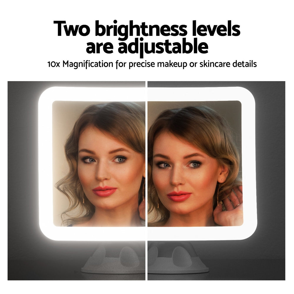 embellir-makeup-mirror-10x-magnification-led-light-adjustable-rotation-cordless-suction-cup
