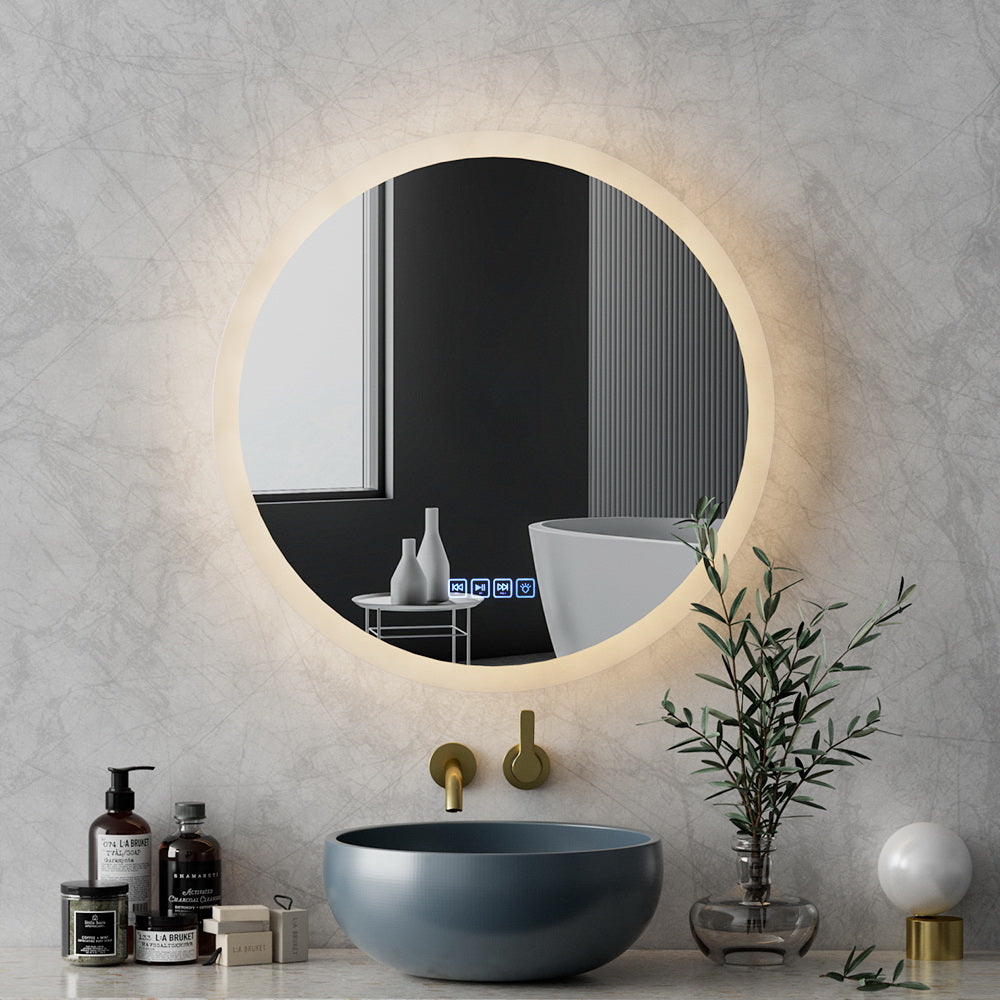 embellir-bluetooth-led-wall-mirror-with-light-60cm-bathroom-decor-round-mirrors www.mallsonline.com.au