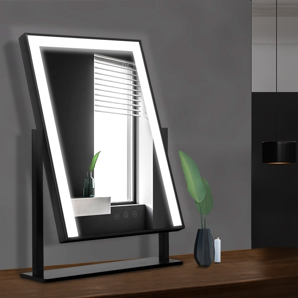embellir-hollywood-makeup-mirror-with-light-led-strip-standing-tabletop-vanity at www.mallsonline.com.au