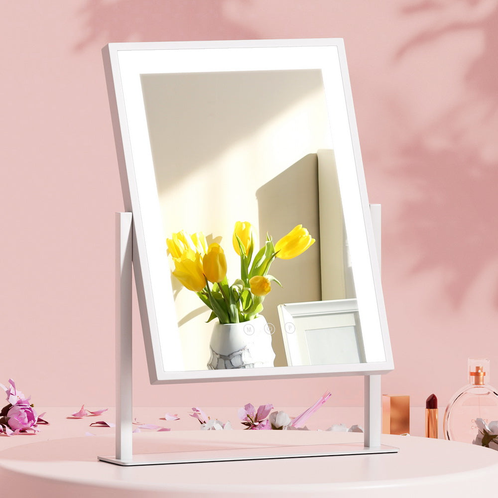 embellir-hollywood-makeup-mirror-with-dimmable-bulb-lighted-dressing-mirror at www.mallsonline.com.au