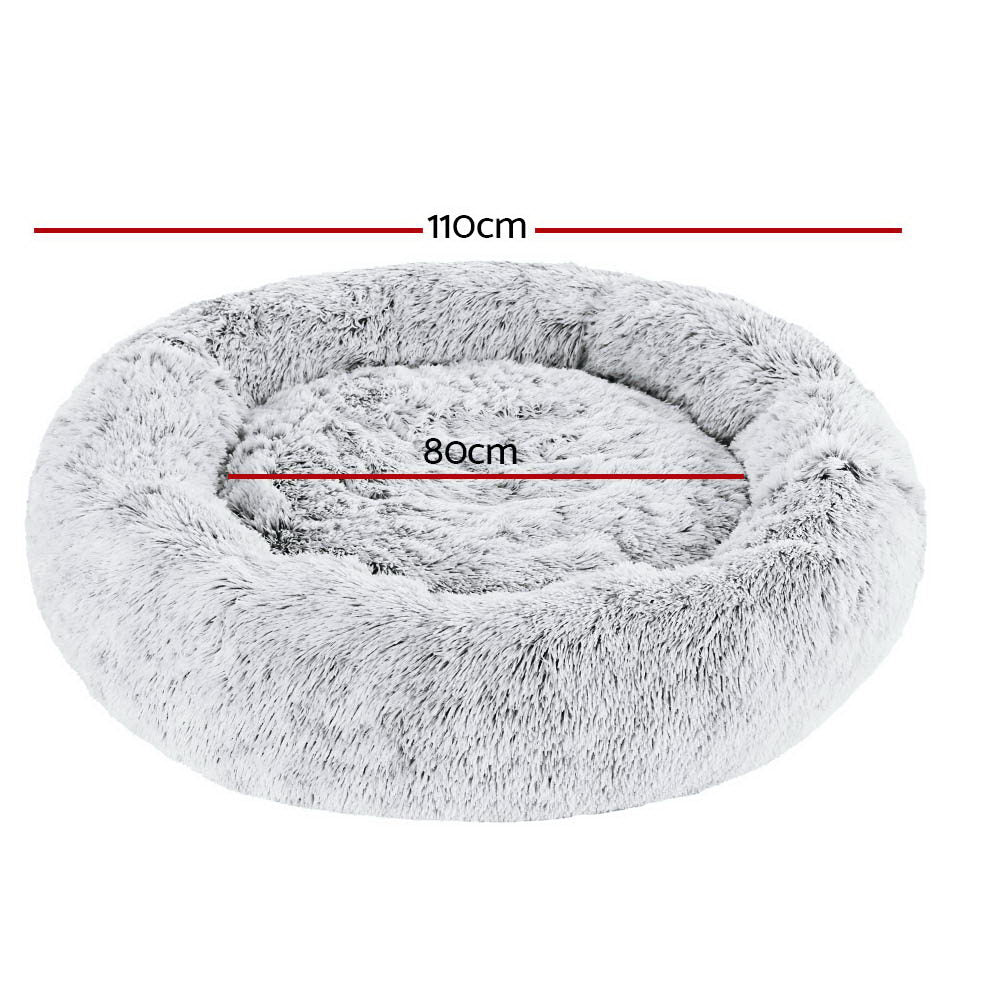 i-pet-dog-bed-pet-bed-cat-extra-large-110cm-charcoal www.mallsonline.com.au