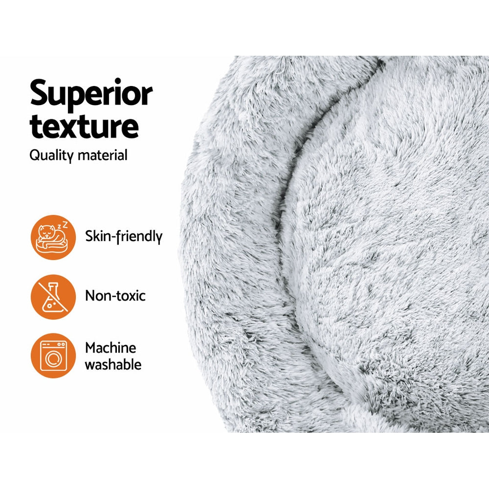 i-pet-dog-bed-pet-bed-cat-extra-large-110cm-charcoal www.mallsonline.com.au