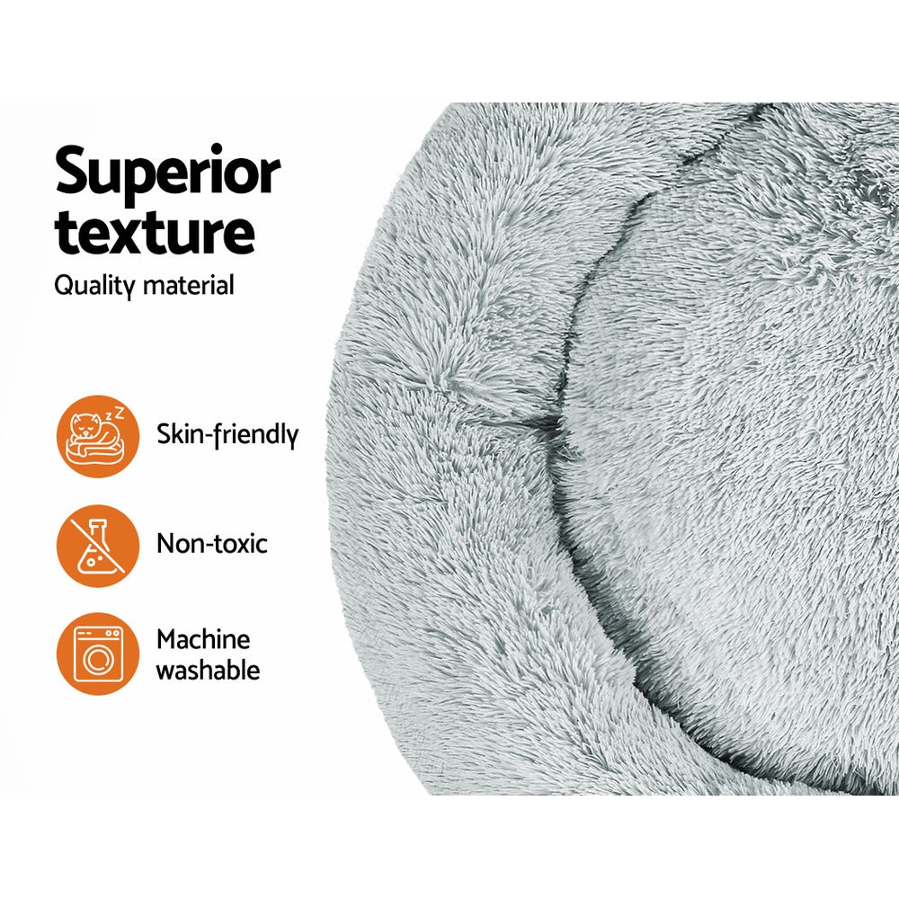 i-pet-pet-bed-dog-bed-cat-extra-large-110cm-light-grey www.mallsonline.com.au