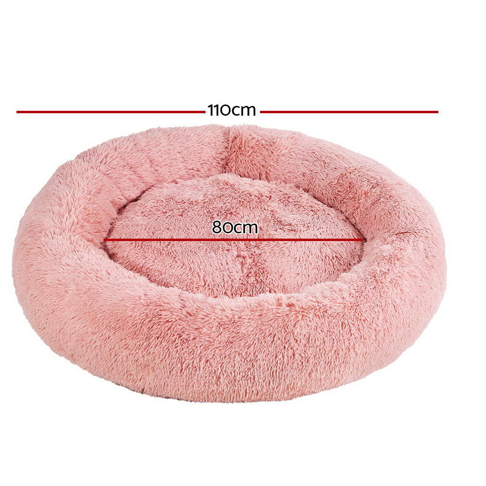 i-pet-dog-bed-pet-bed-cat-extra-large-110cm-pink www.mallsonline.com.au