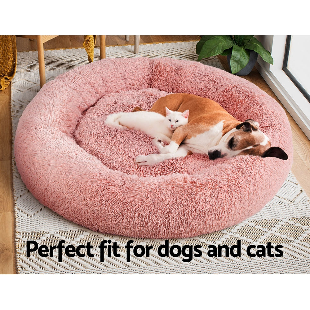 i-pet-dog-bed-pet-bed-cat-extra-large-110cm-pink www.mallsonline.com.au