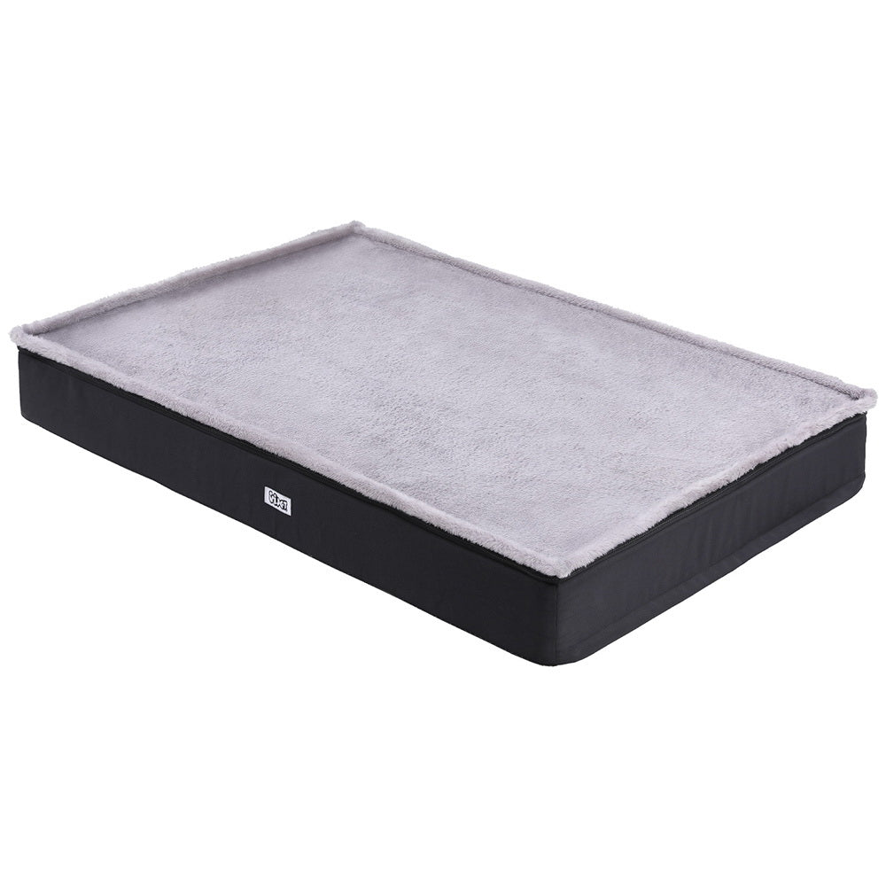 i-pet-pet-bed-dog-cat-large-calming-soft-sofa-foam-cushion-washable-cover-grey at www.mallsonline.com.au