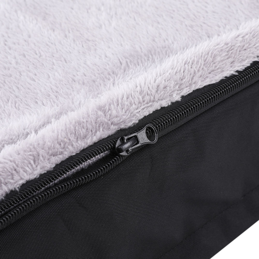 i-pet-pet-bed-dog-cat-extra-large-calming-soft-sofa-foam-cushion-washable-cover-grey at www.mallsonline.com.au
