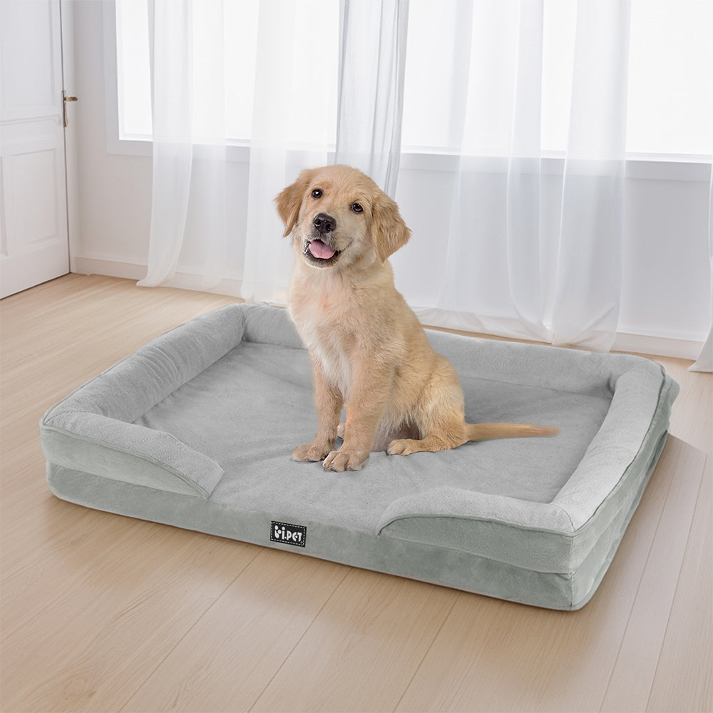 i-pet-pet-bed-dog-calming-soft-cushion-egg-crate-large-sofa-removable-washable at www.mallsonline.com.au