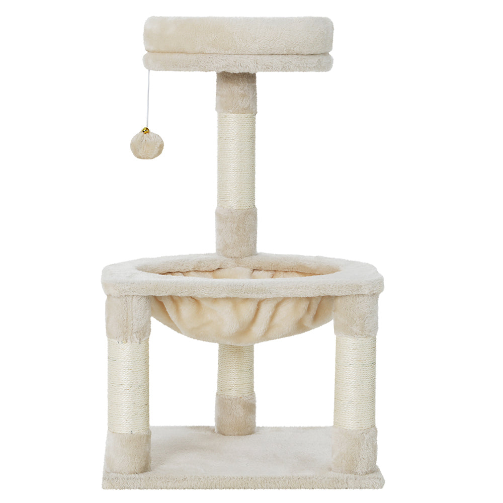 i-pet-cat-tree-tower-scratching-post-scratcher-wood-condo-toys-house-bed-69cm www.mallsonline.com.au