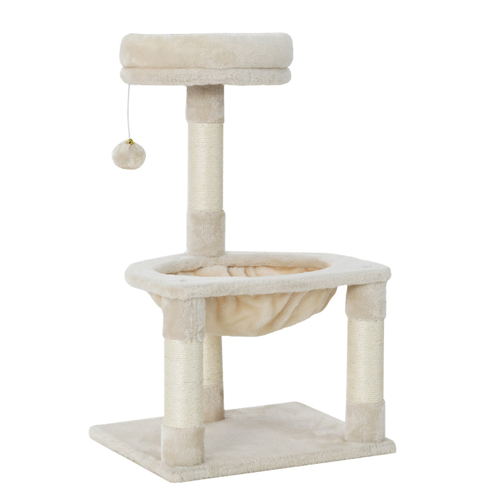 i-pet-cat-tree-tower-scratching-post-scratcher-wood-condo-toys-house-bed-69cm www.mallsonline.com.au