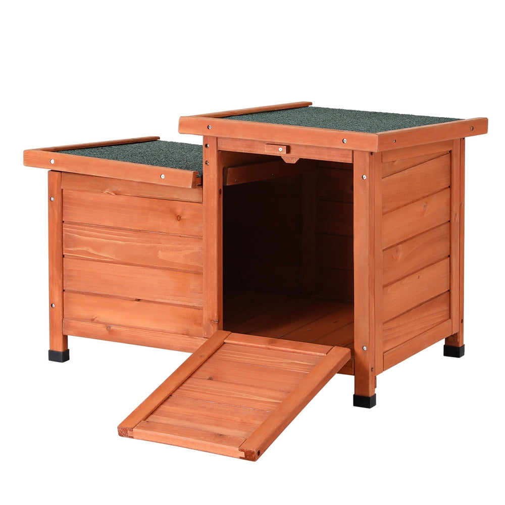 i-pet-rabbit-hutch-outdoor-cat-house-wooden-shelter-condo-small-enclosure-indoor-1 at www.mallsonline.com.au