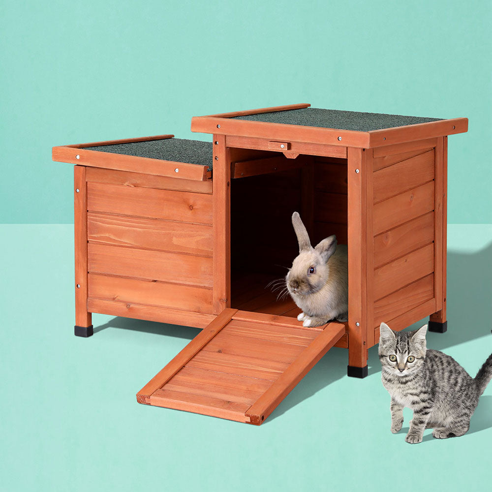 i-pet-rabbit-hutch-outdoor-cat-house-wooden-shelter-condo-small-enclosure-indoor-1 at www.mallsonline.com.au
