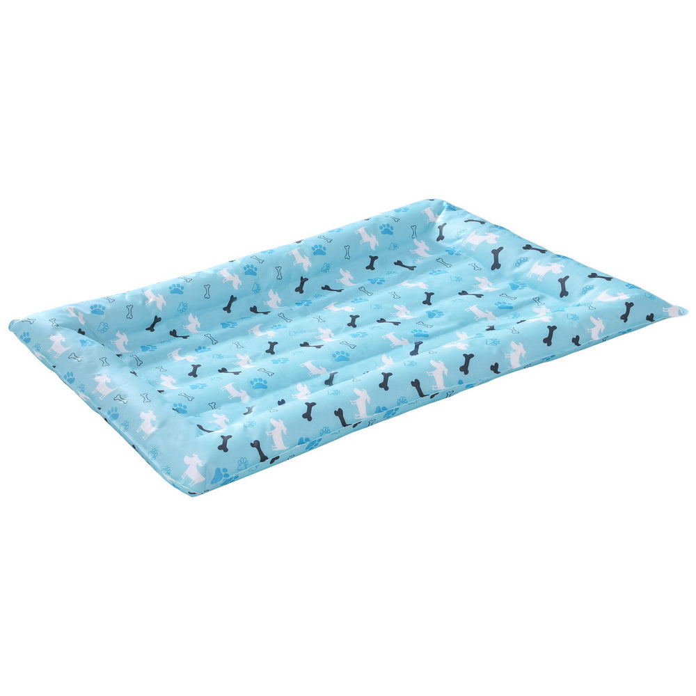 i-pet-pet-cooling-mat-gel-dog-cat-self-cool-puppy-pad-large-bed-summer-blue at www.mallsonline.com.au