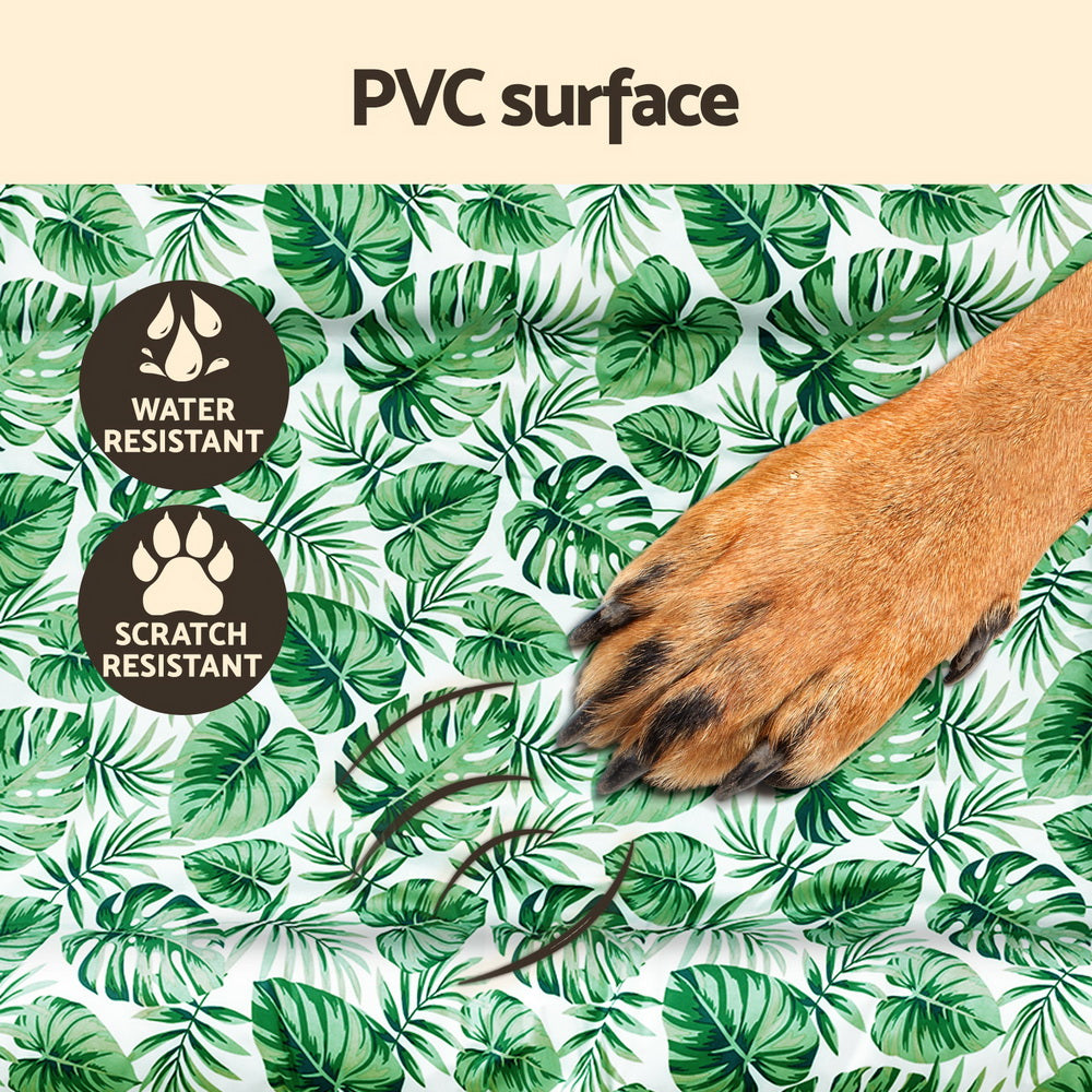 i-pet-pet-cooling-mat-gel-dog-cat-self-cool-puppy-pad-large-bed-summer-green www.mallsonline.com.au