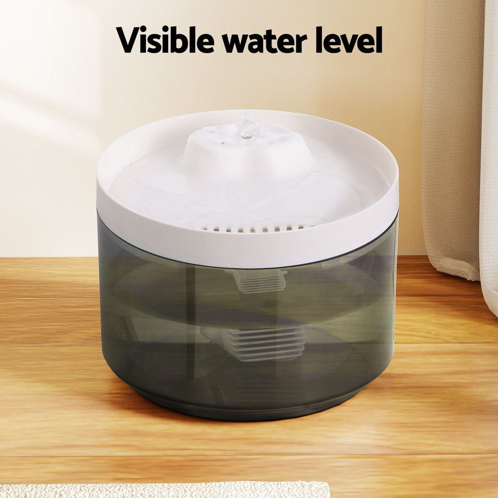 i-pet-pet-water-fountain-feeder-dispenser-filter-dog-cat-drinking-automatic-2-2l at www.mallsonline.com.au